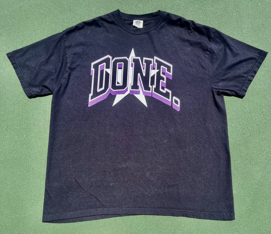 DONE ALL STAR graphic t-shirt front side