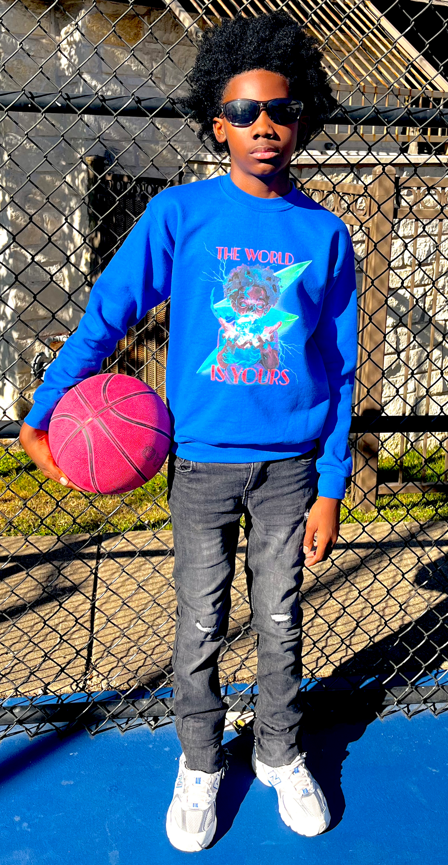 The World is Yours (Youth Crewneck)